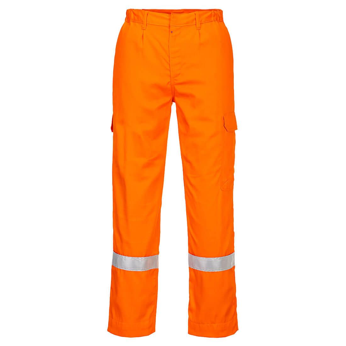 Bizflame Work Lightweight Anti-Static FR Trousers - Orange
