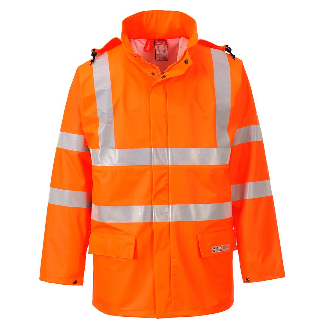Sealtex Flame Hi-Vis FR Jacket - Orange