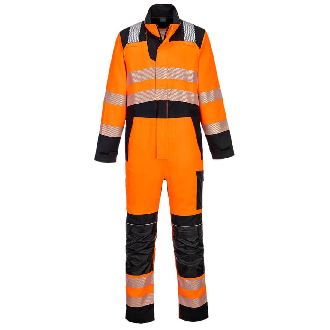 PW3 FR Modaflame Work HVO Coverall - Orange/Black
