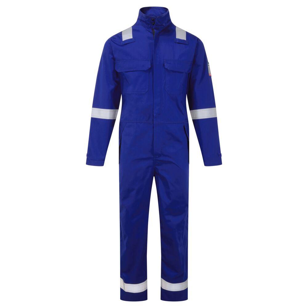 Bizflame Work+ FR Coverall - Royal Blue