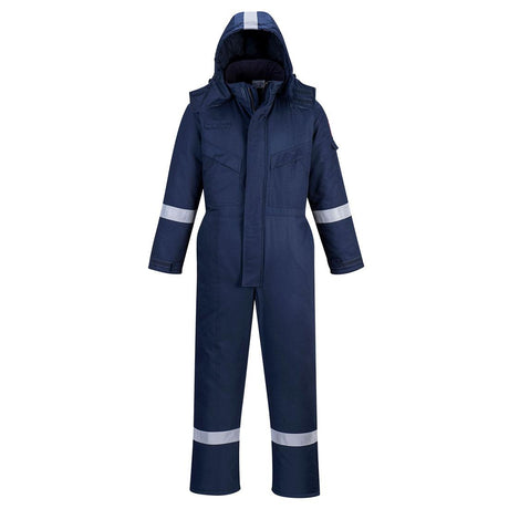 Bizflame Work Anti-Static FR Winter Coverall - Navy