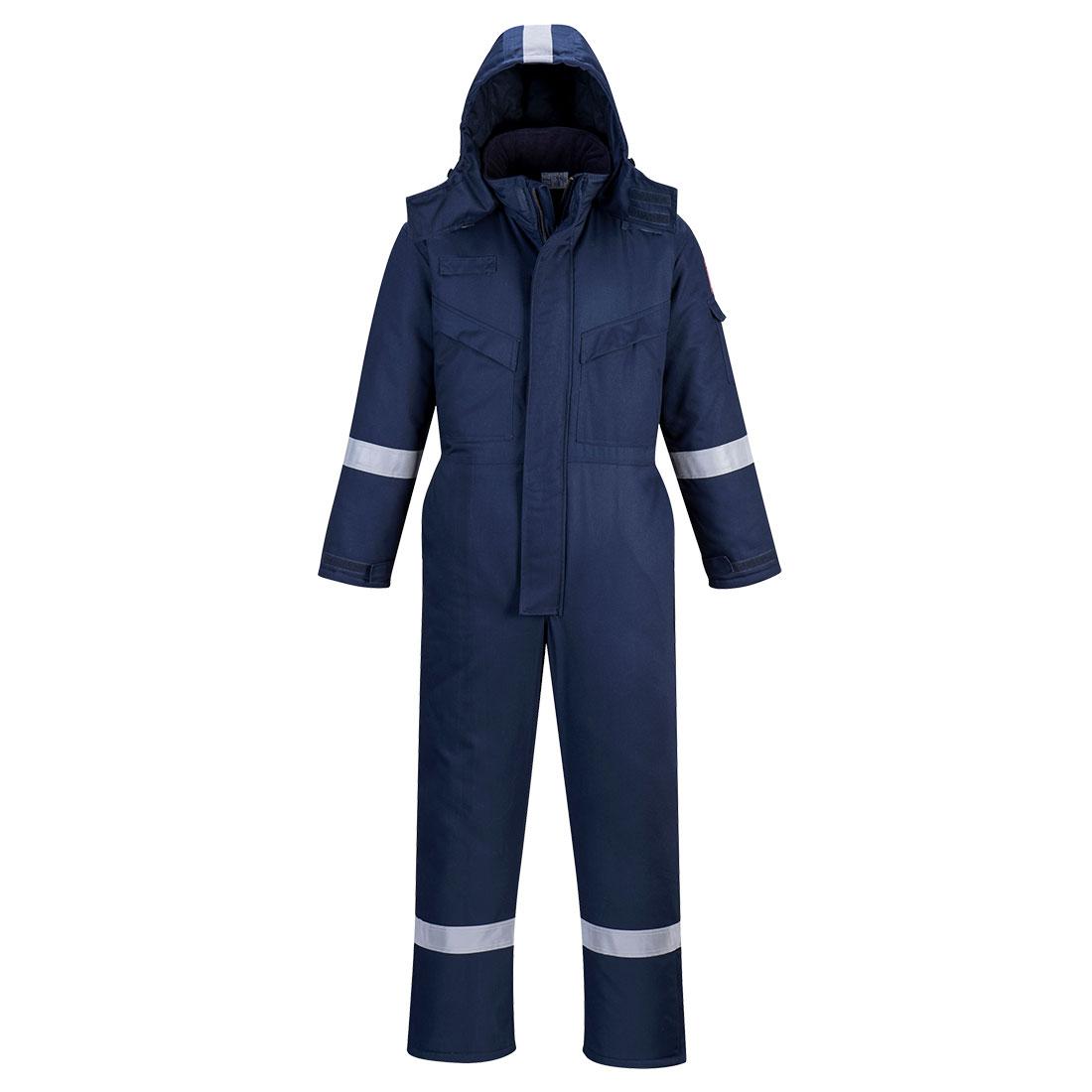 Bizflame Work FR Insulated Coverall - Navy