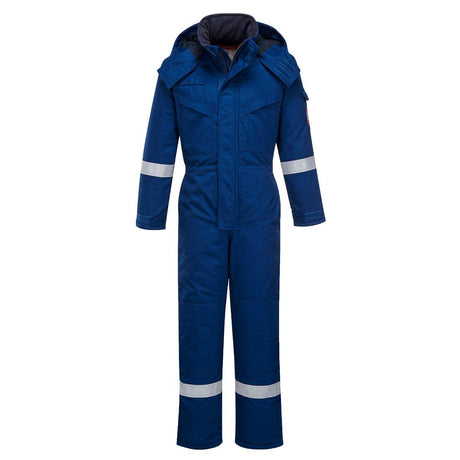 Bizflame Work Anti-Static FR Winter Coverall - Royal Blue