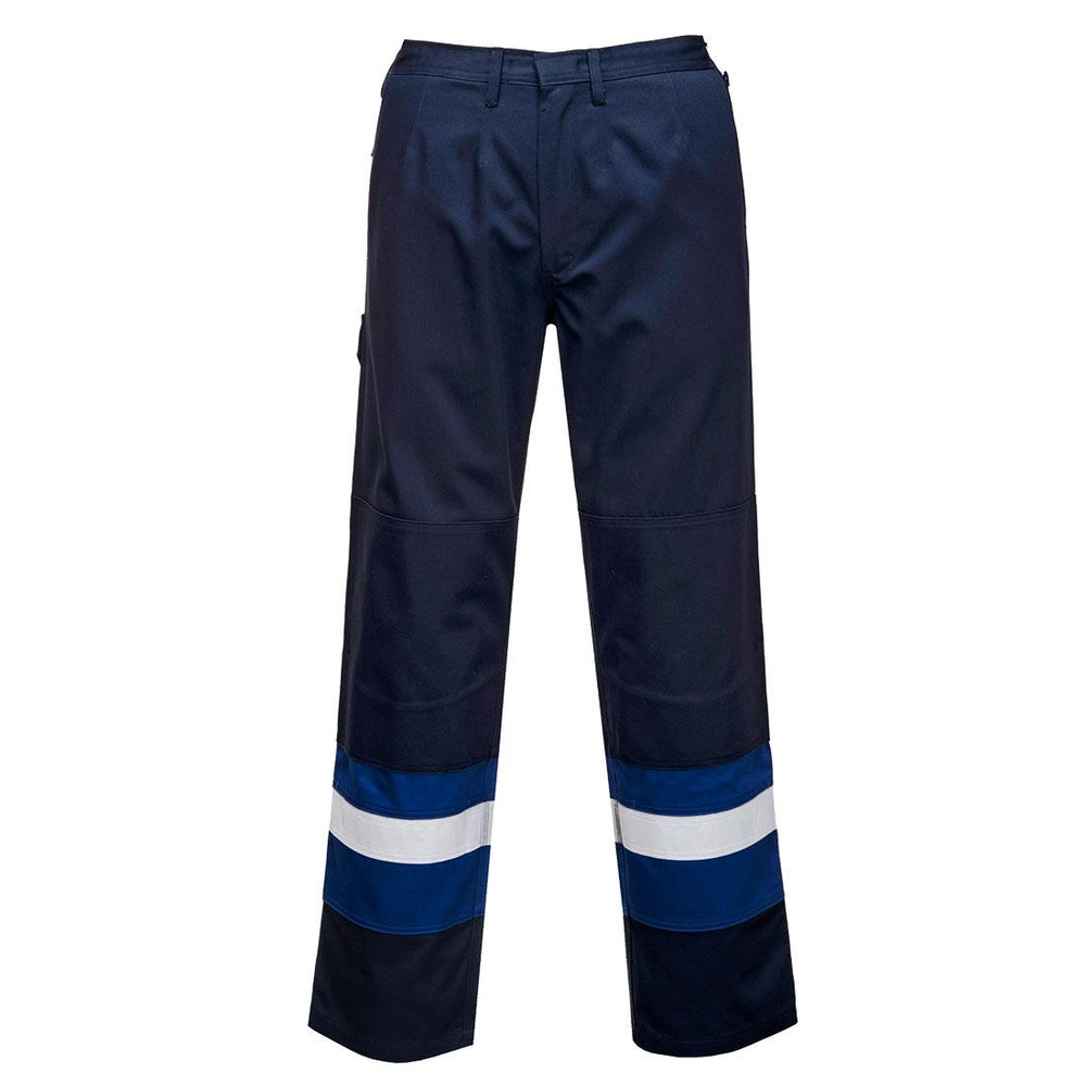 Bizflame Work FR Trousers - Navy/Royal