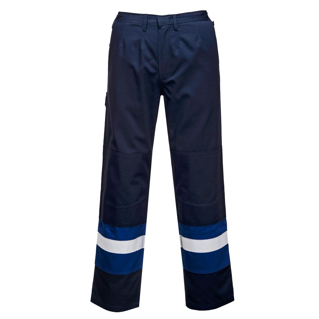 Bizflame Work FR Trousers - Navy/Royal