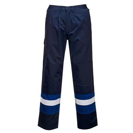 Bizflame Work FR Trousers - Navy/Royal