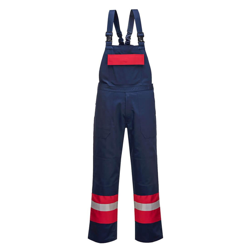 Bizflame Work FR Bib and Brace - Navy