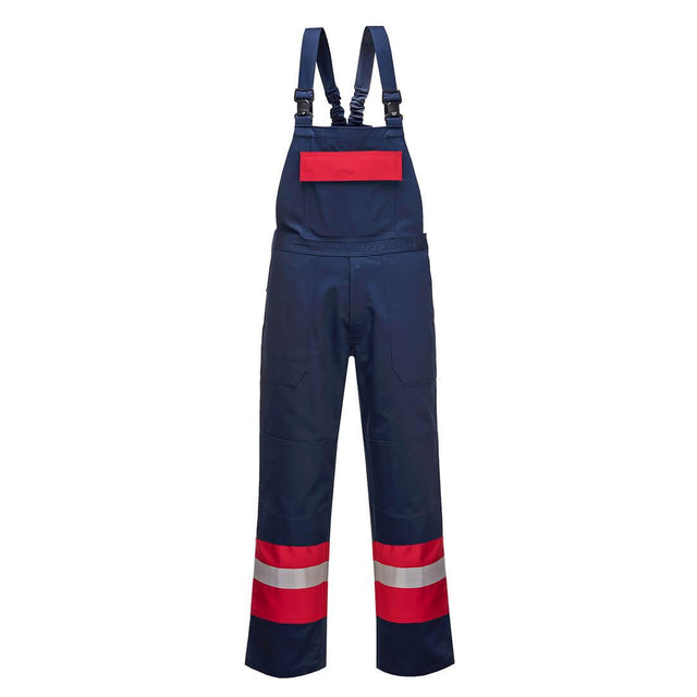 Bizflame Work FR Bib and Brace - Navy