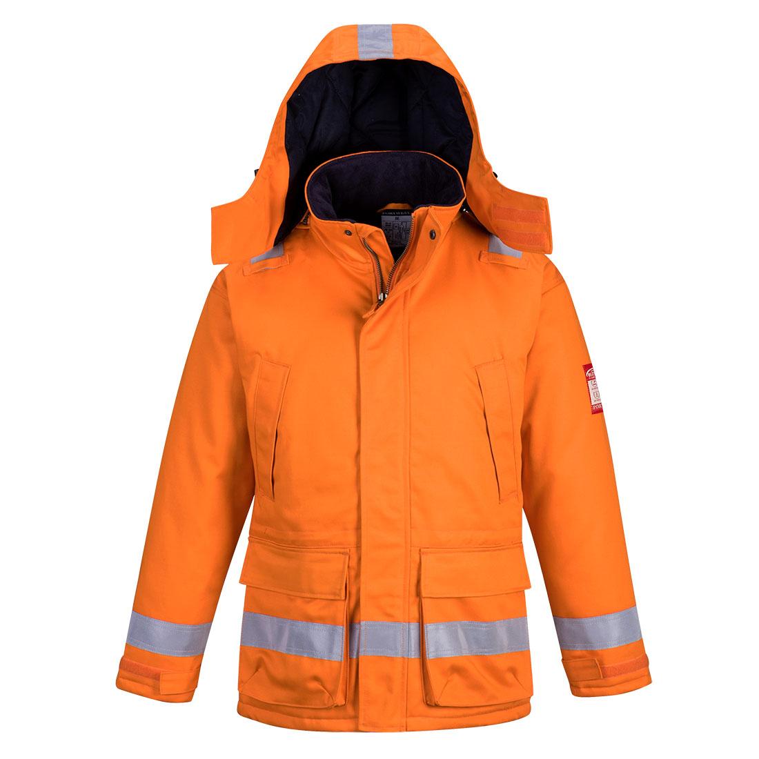 Bizflame Work Anti-Static FR Winter Jacket - Orange