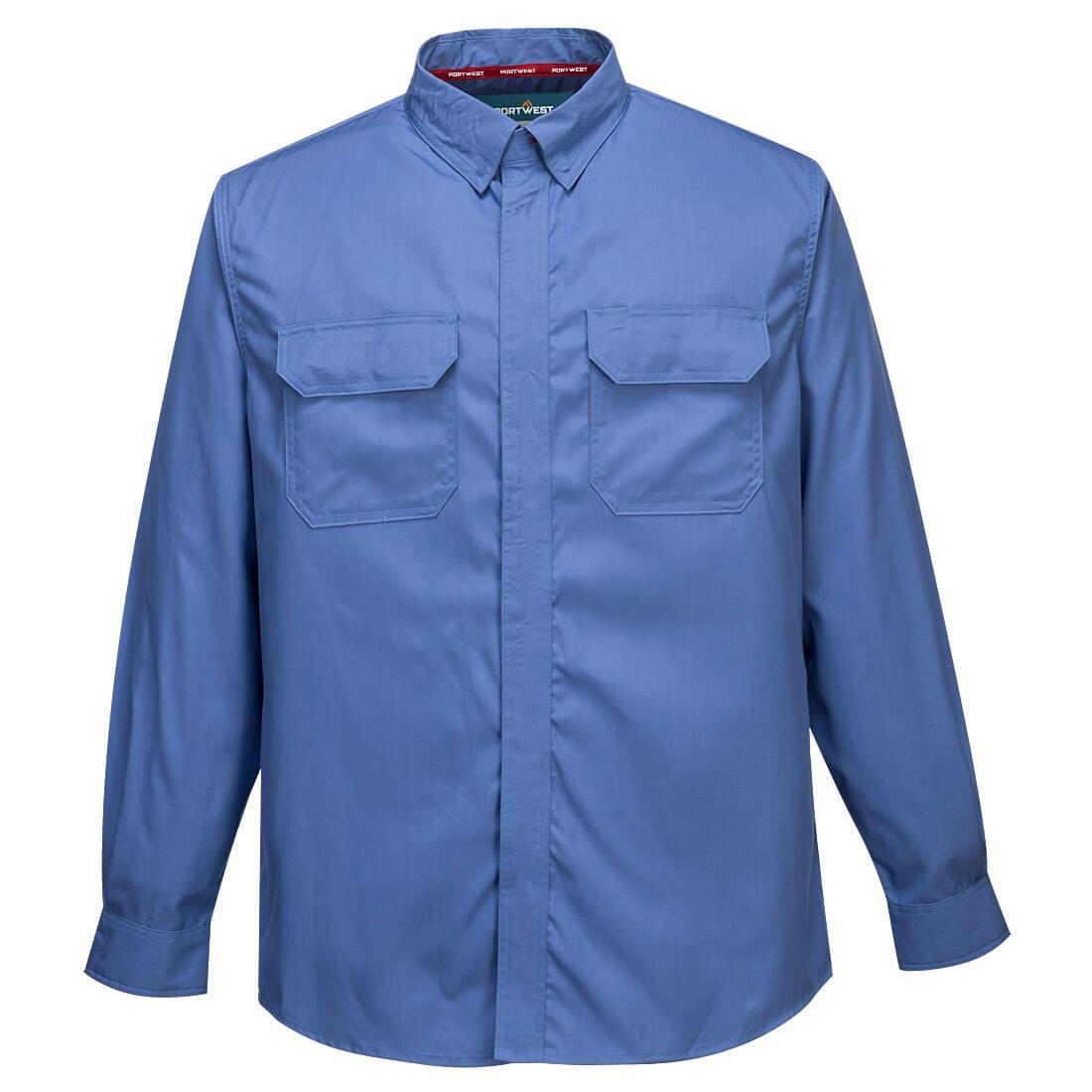 Bizflame Work Lightweight FR Shirt - Blue