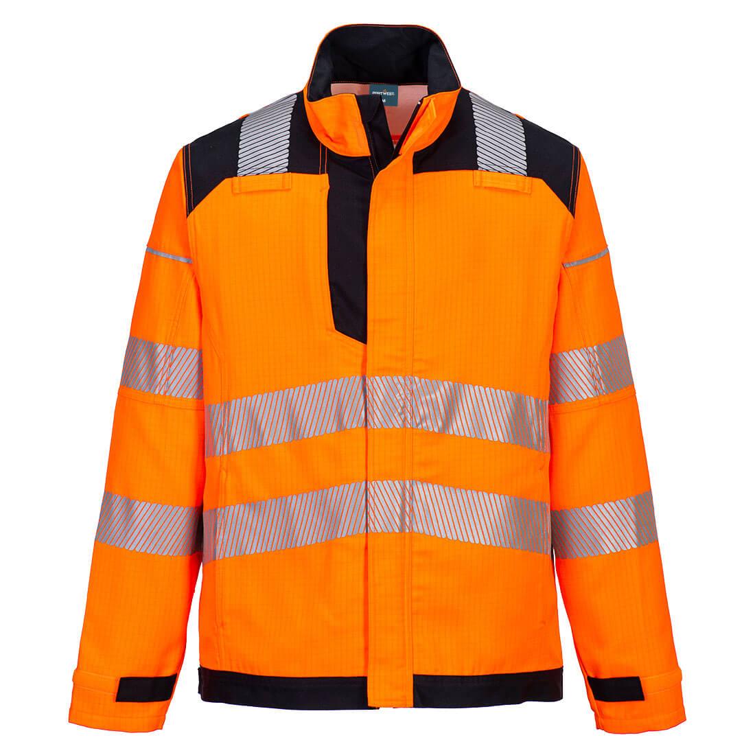 PW3 Modaflame Work HVO Multi-Norm FR Jacket - Orange/Black
