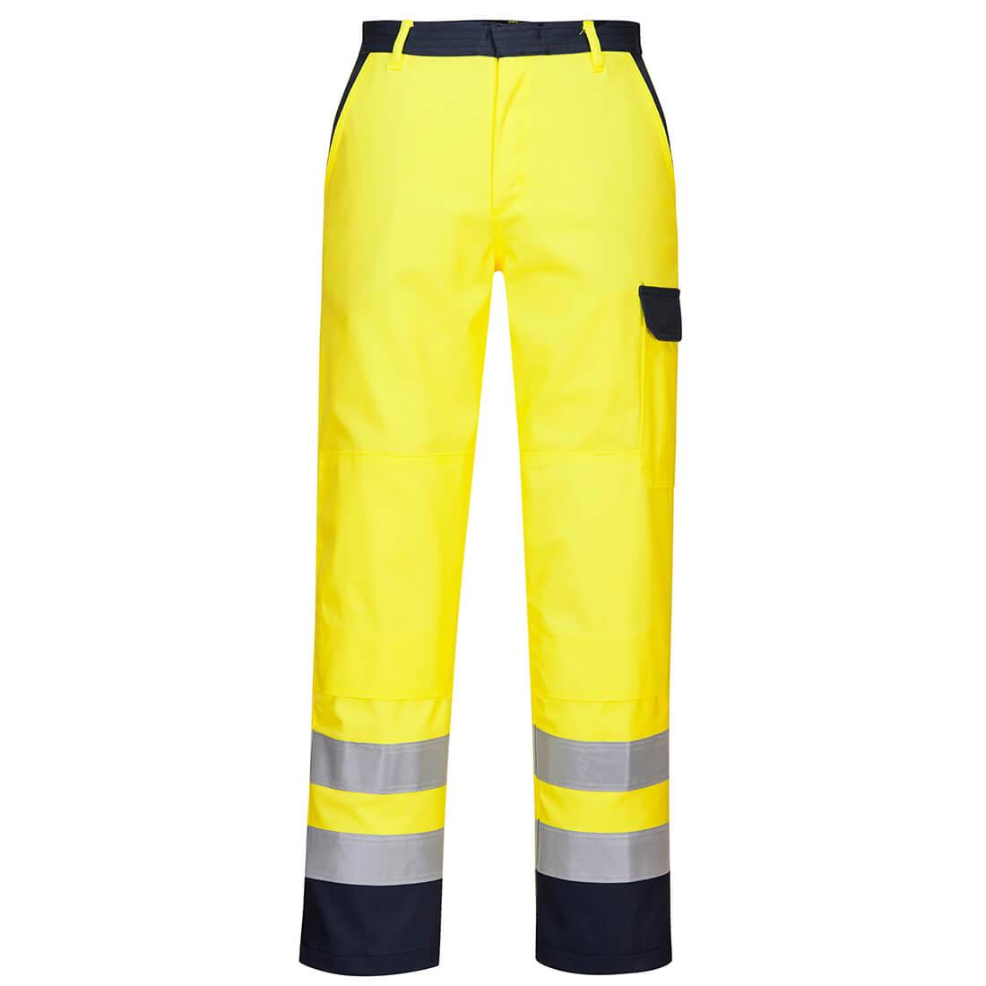 Bizflame Work Hi-Vis FR Trousers - Yellow