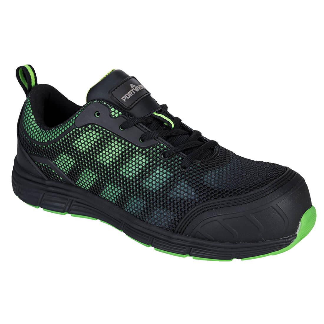 Composite Textile Trainer S1PS FO SR - Black/Green