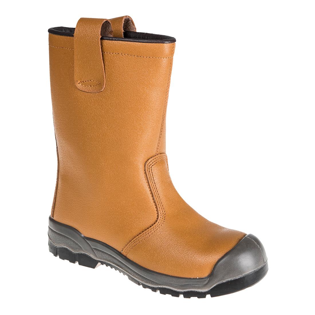 Steelite Rigger Boot with scuff cap S1P CI - Tan
