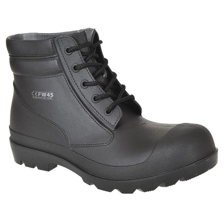 Steel PVC Mid Boot S5 SR FO - Black
