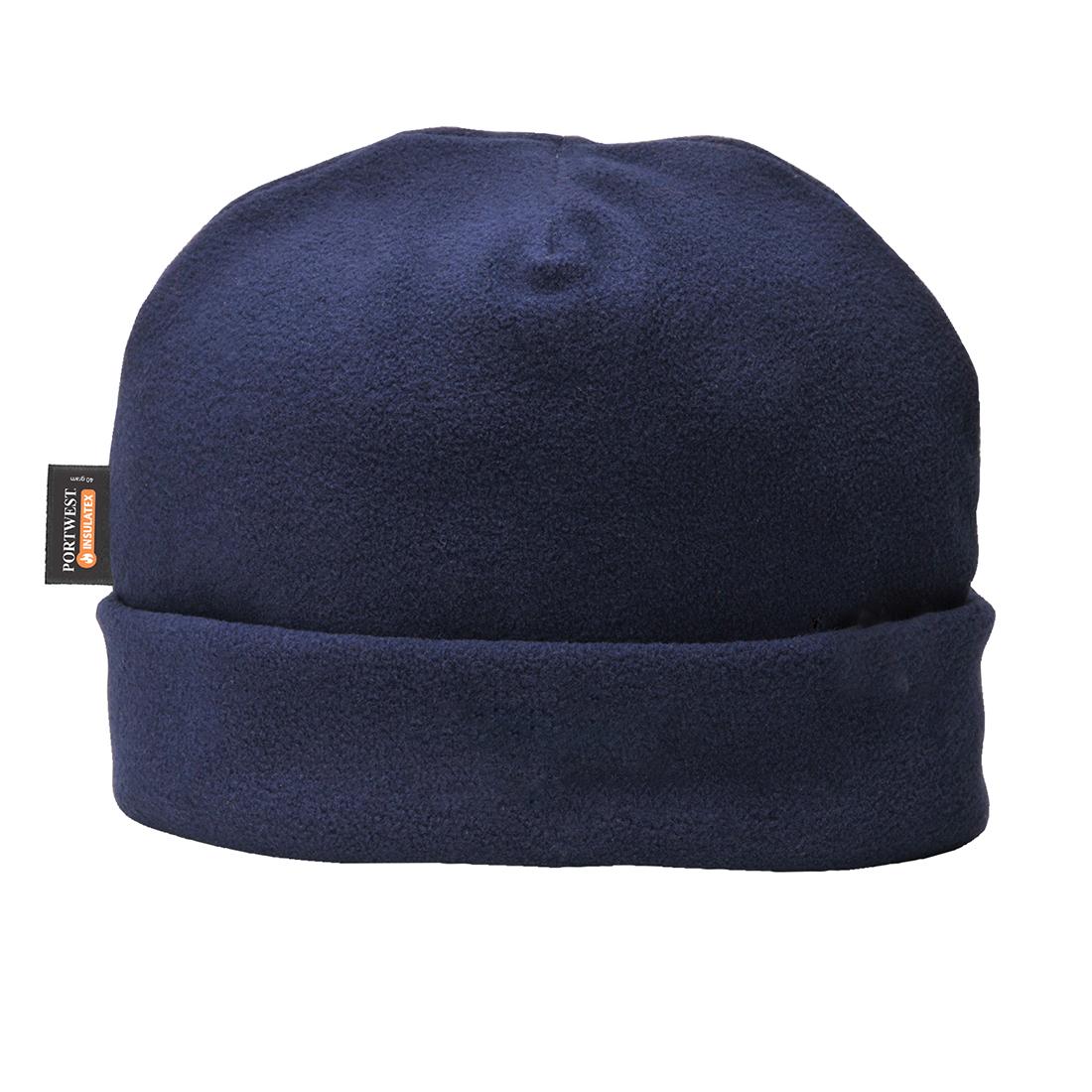 Insulated Fleece Beanie - Navy