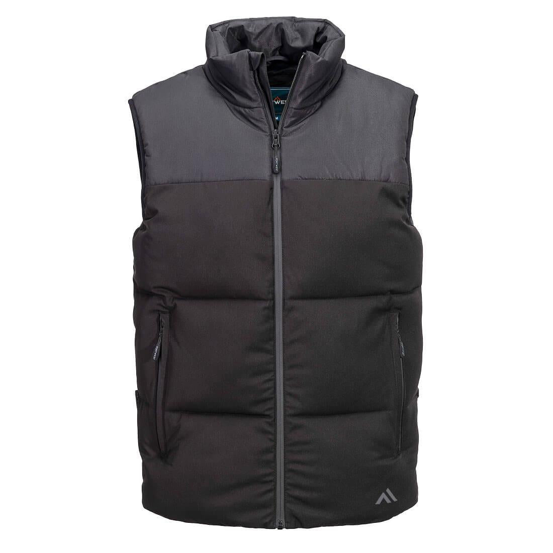 KX3 Downlike Baffle Gilet - Black