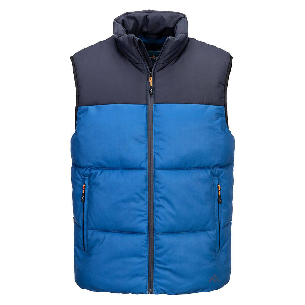 KX3 Insulated Baffle Bodywarmer - Quartz / Dark Navy