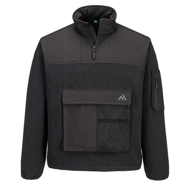 KX3 1/4 Zip Fleece - Black