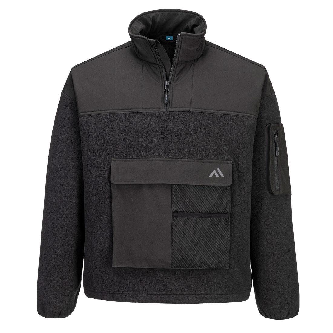 KX3 Sport 1/4 Zip Fleece - Black