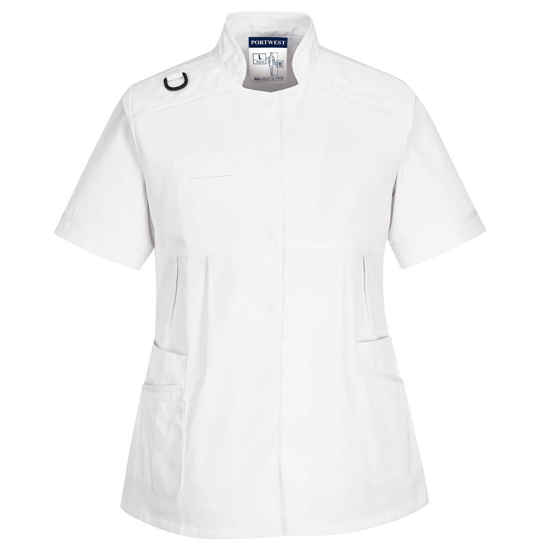 Medical Maternity Tunic - White