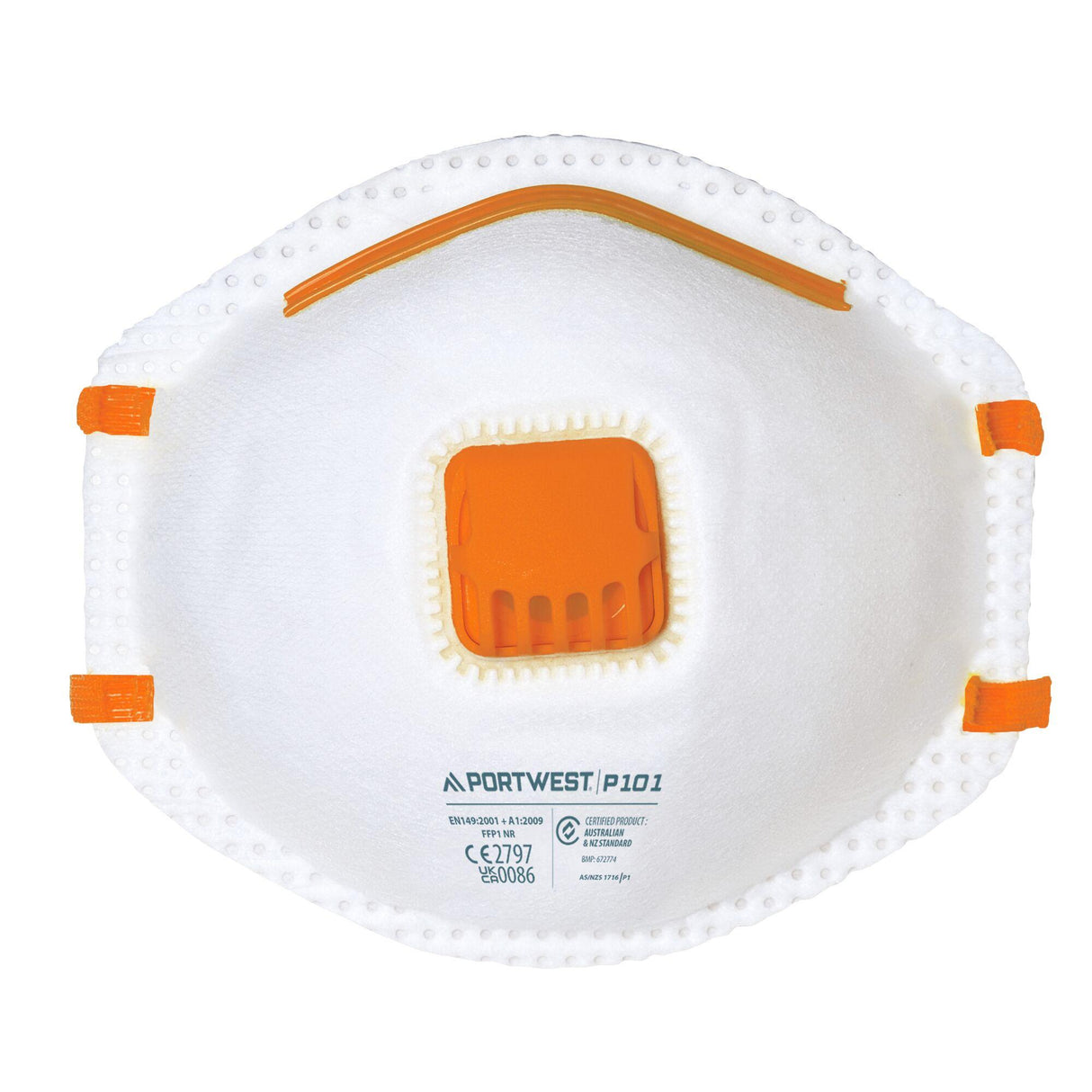 FFP1 Valved Respirator (Pk10) - White