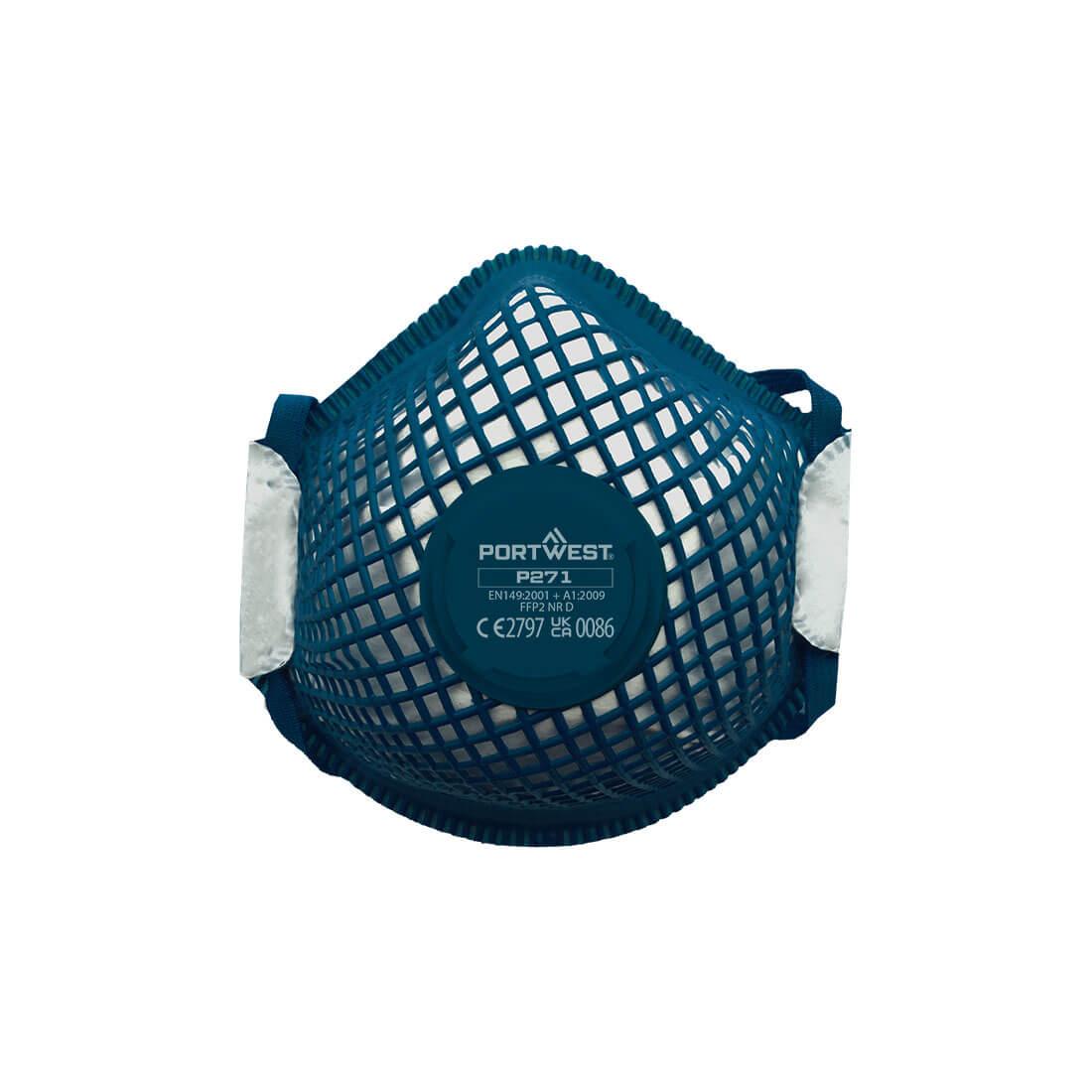 ERGONET FFP2 Valved Dolomite Respirator (Pk10) - White