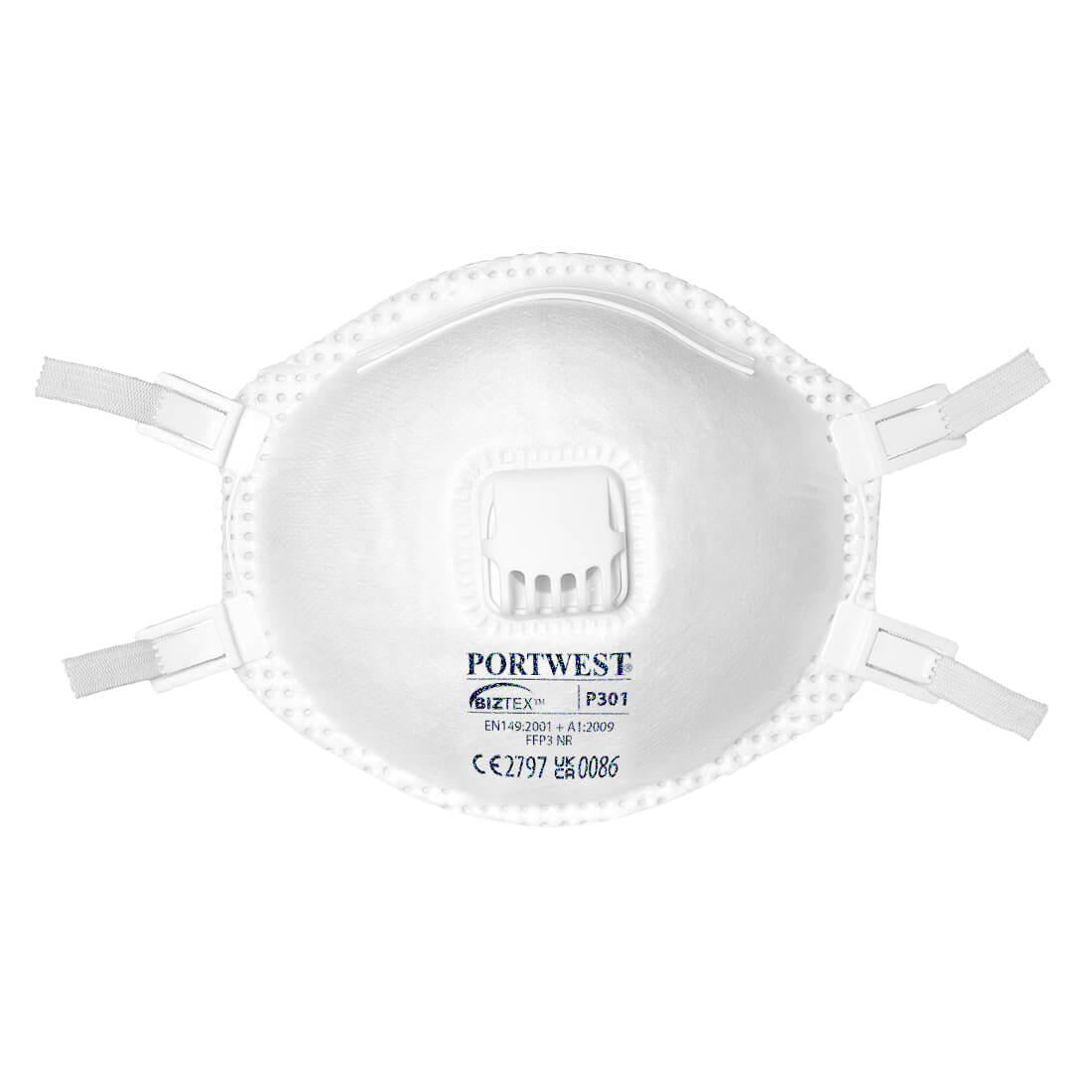 FFP3 Valved Respirator (Pk10) - White