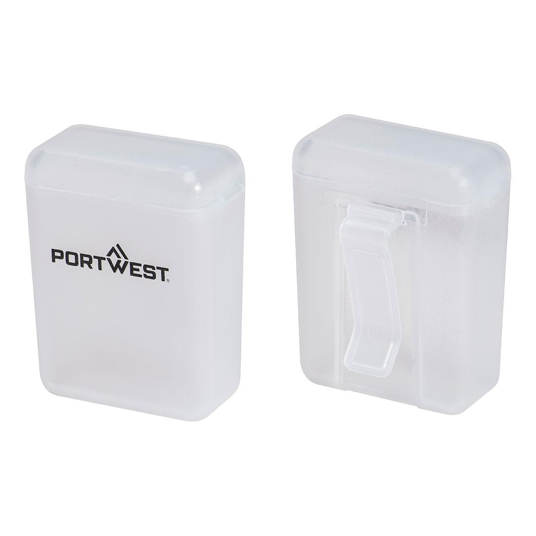 Ear Plugs Storage Box (Pk50) - White