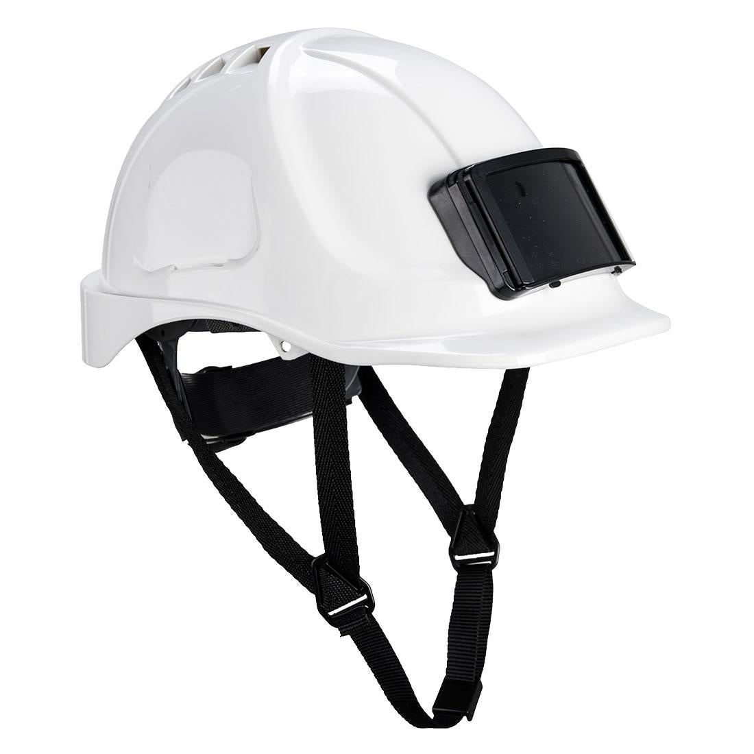 Endurance Badge Holder Helmet - White