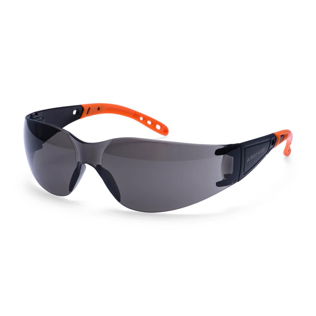 Wrap Around Hip Safety Glasses - Smoke
