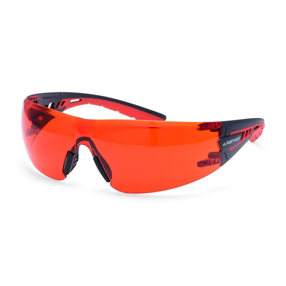 Tech Look Lite KN Safety Glasses - Red