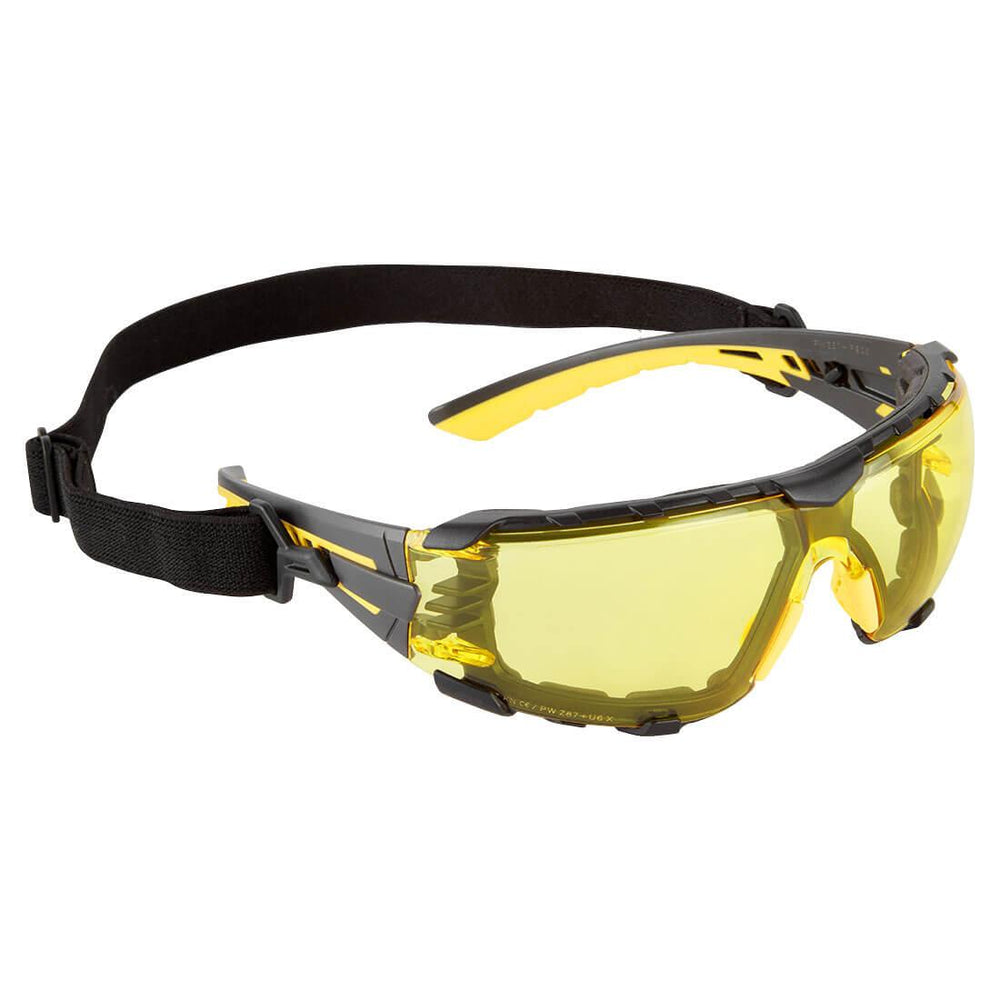 Tech Look Pro KN Safety Glasses - Amber