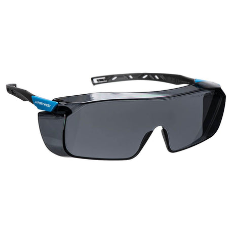 Top OTG Safety Glasses - Smoke