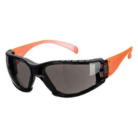 Wrap Around Plus Safety Glasses - Smoke