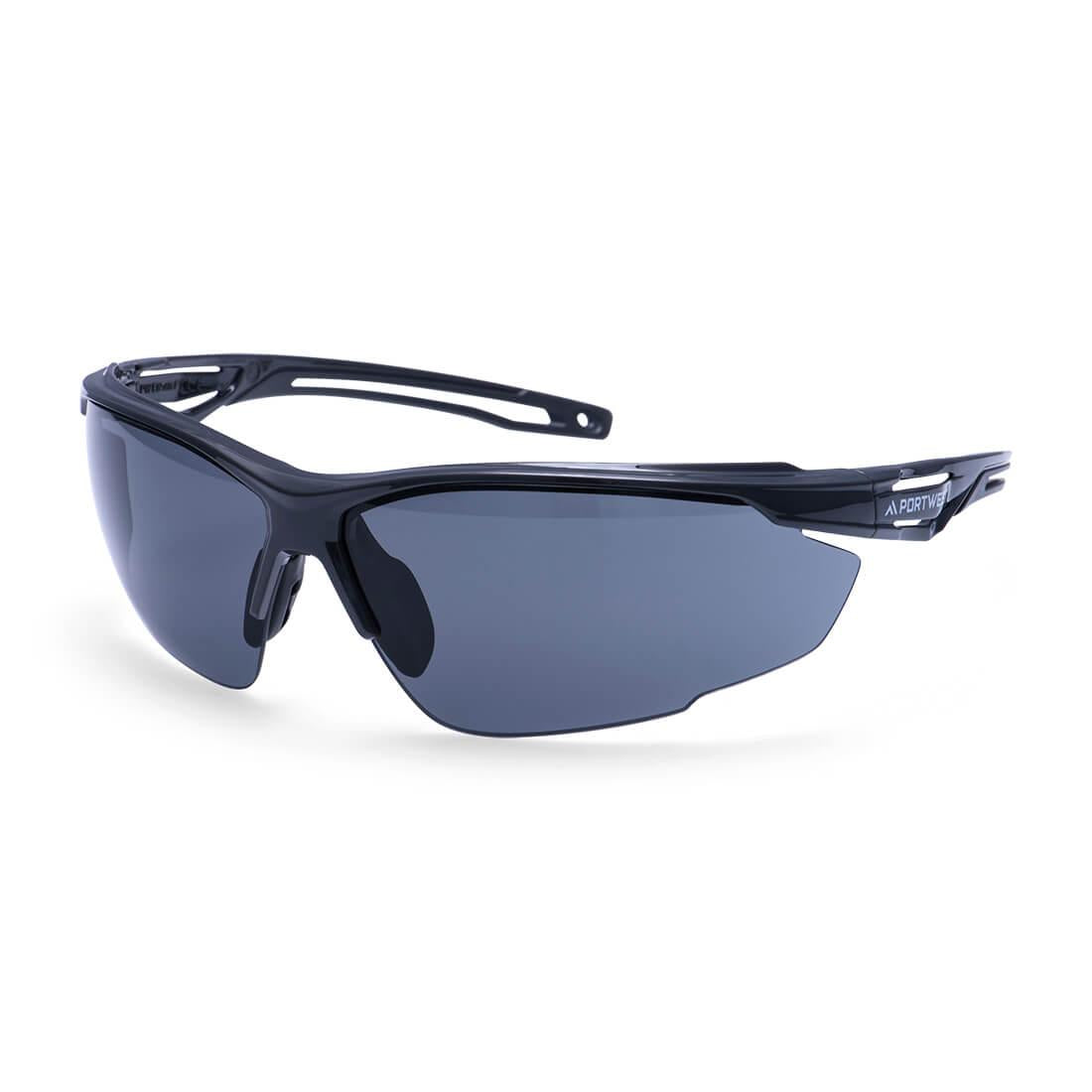 Anthracite Safety Glasses - Smoke