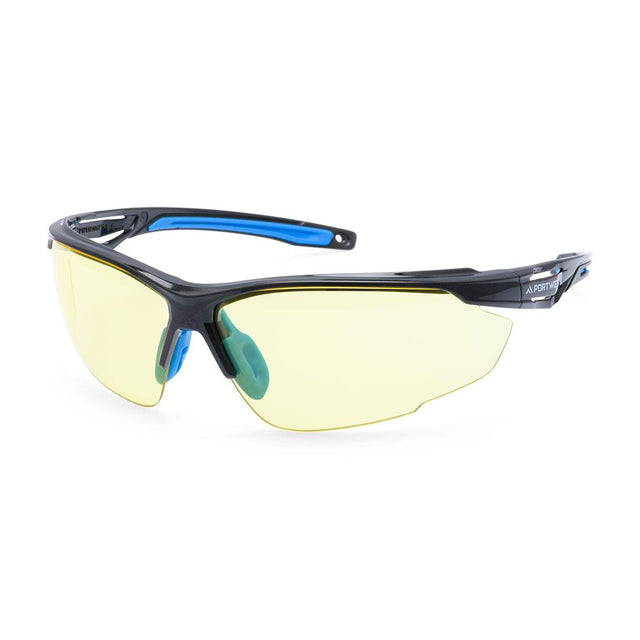 Anthracite KN Safety Glasses - Amber