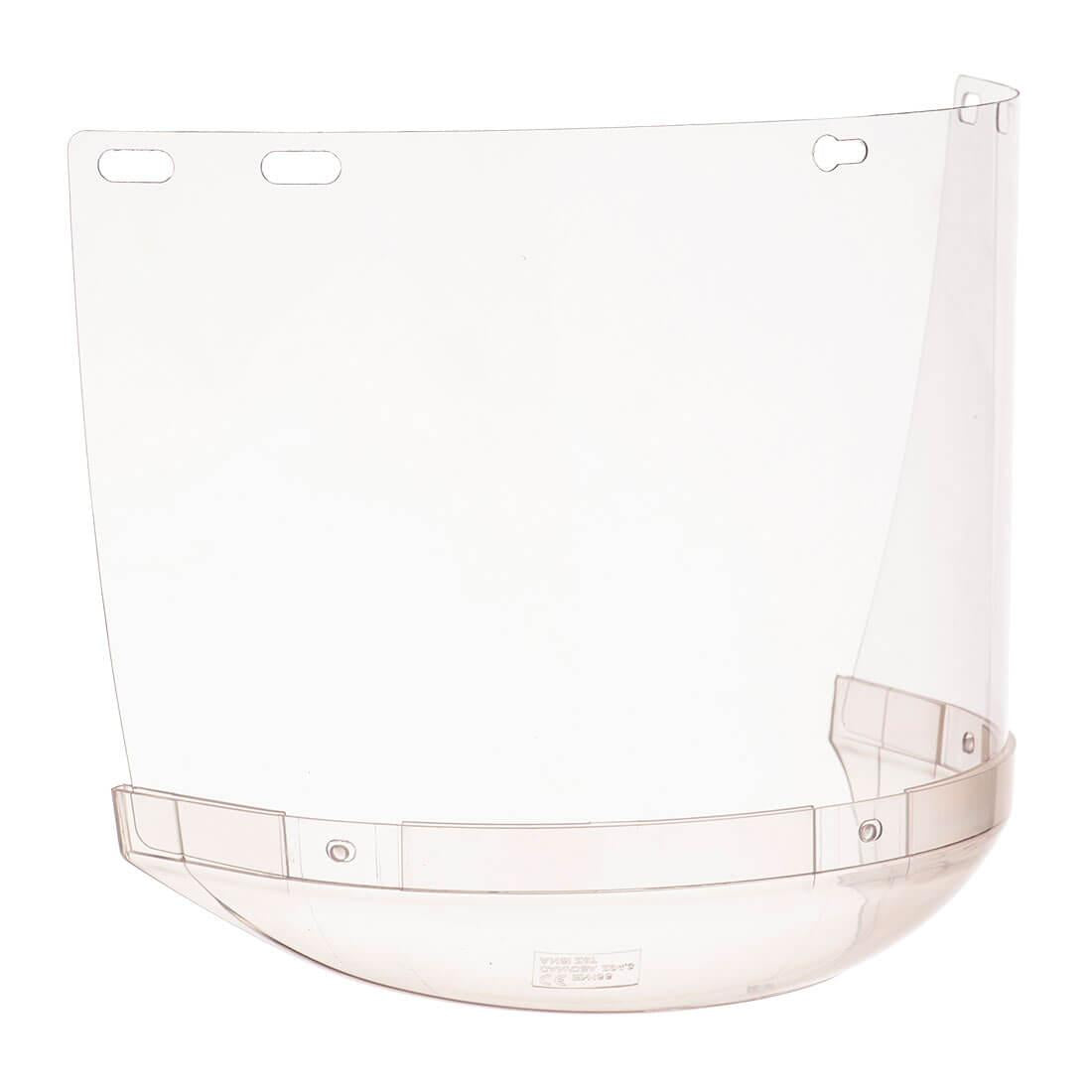 Visor with chin guard - Clear