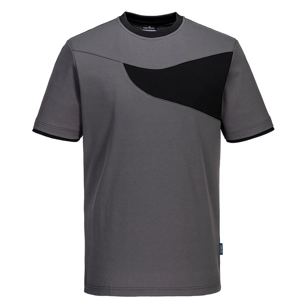 PW2 Cotton Comfort T-Shirt S/S - Zoom Grey/Black