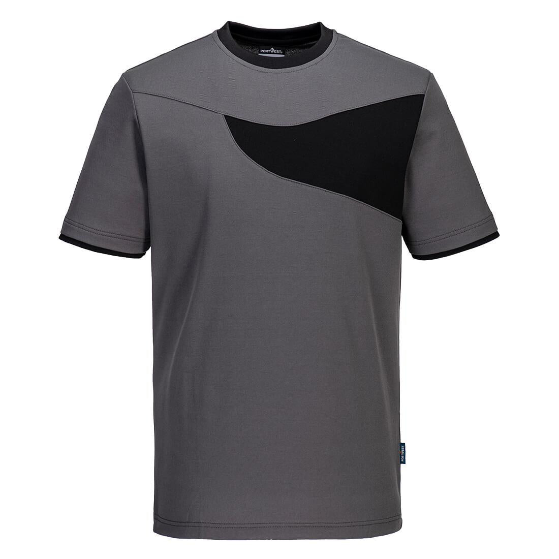 PW2 Cotton Comfort T-Shirt S/S - Zoom Grey/Black