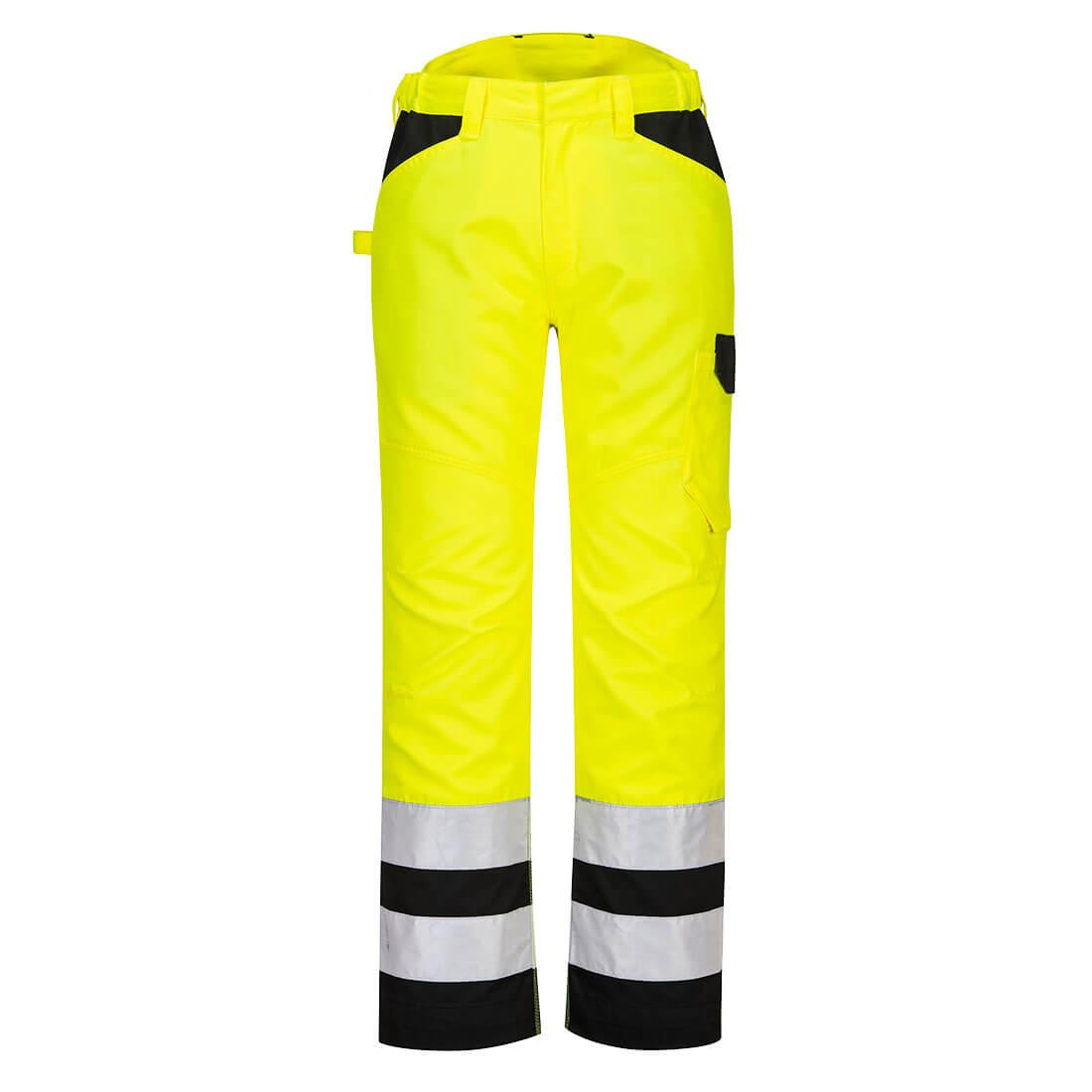 PW2 Hi-Vis Service Trousers - Yellow/Black