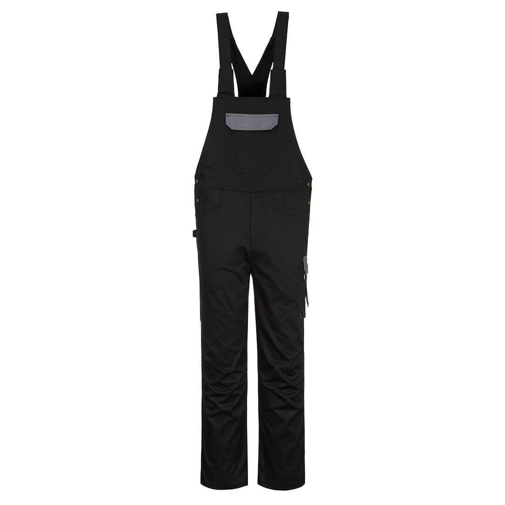PW2 Bib and Brace - Black/Zoom Grey