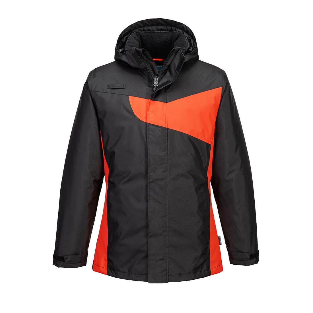 PW2 Winter Jacket - Black/Red