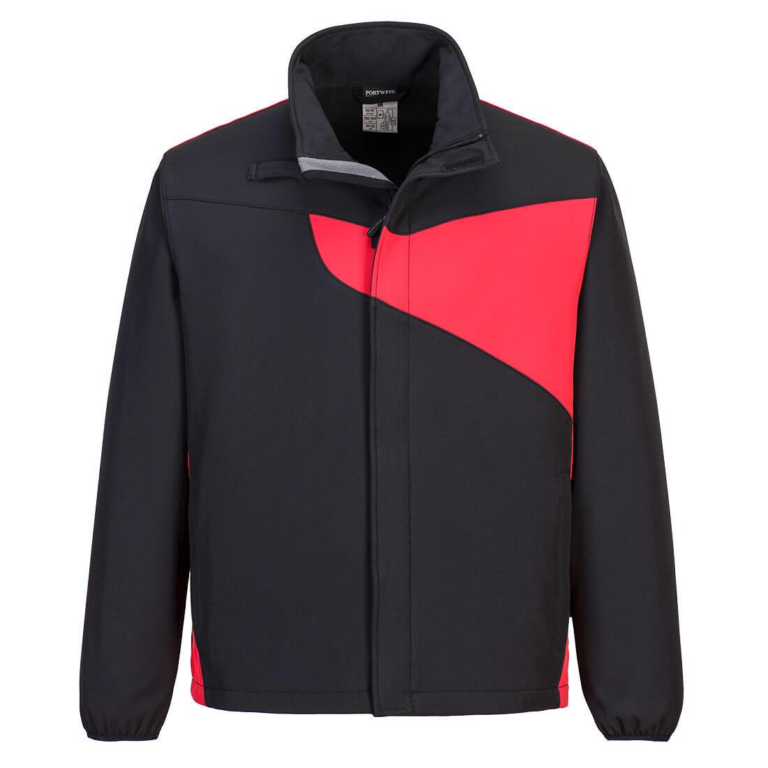 PW2 Softshell (2L) - Black/Red