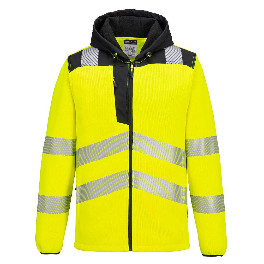 Hi-Vis Technical Fleece - Yellow/Black