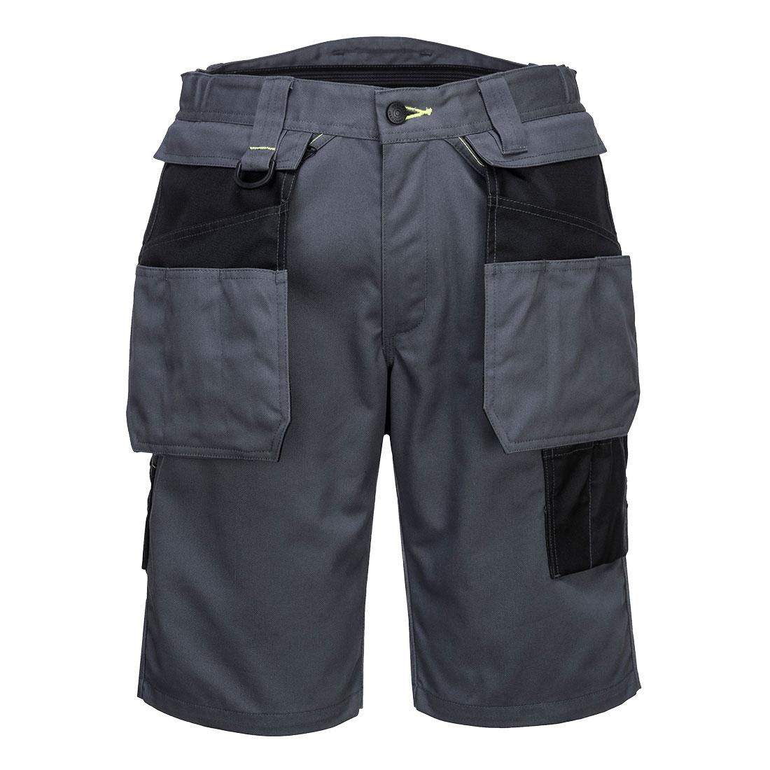 PW3 Holster Work Shorts - Zoom Grey/Black