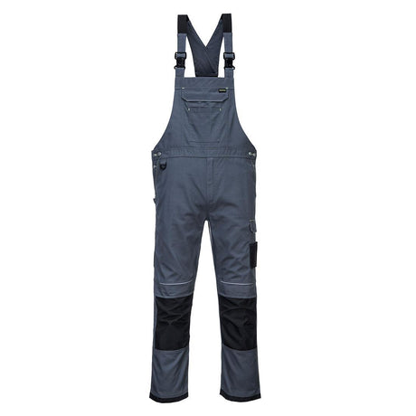 PW3 Work Bib and Brace - Zoom Grey/Black