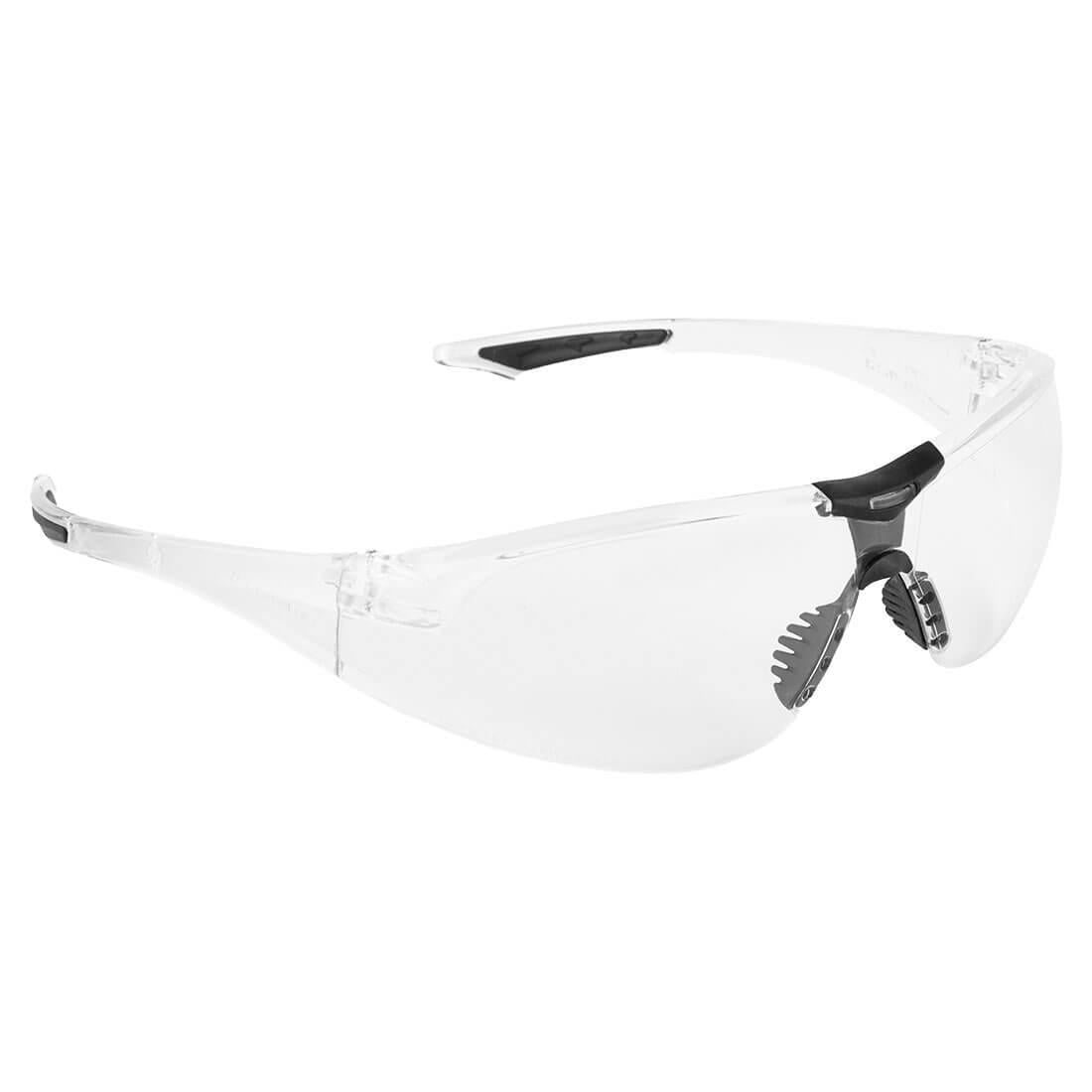 Extra Wrap Around Safety Glasses - Clear