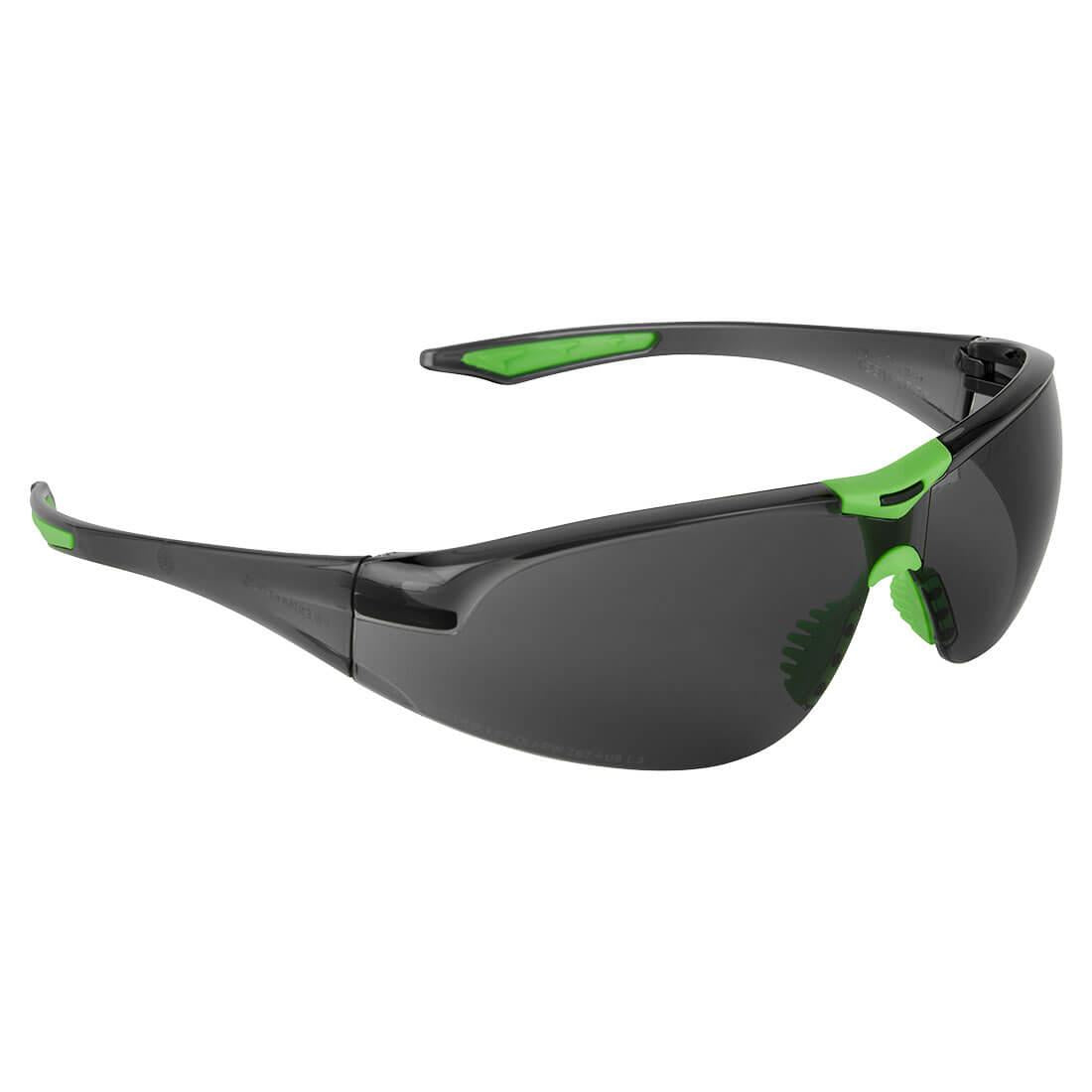 Extra Wrap Around Safety Glasses - Smoke