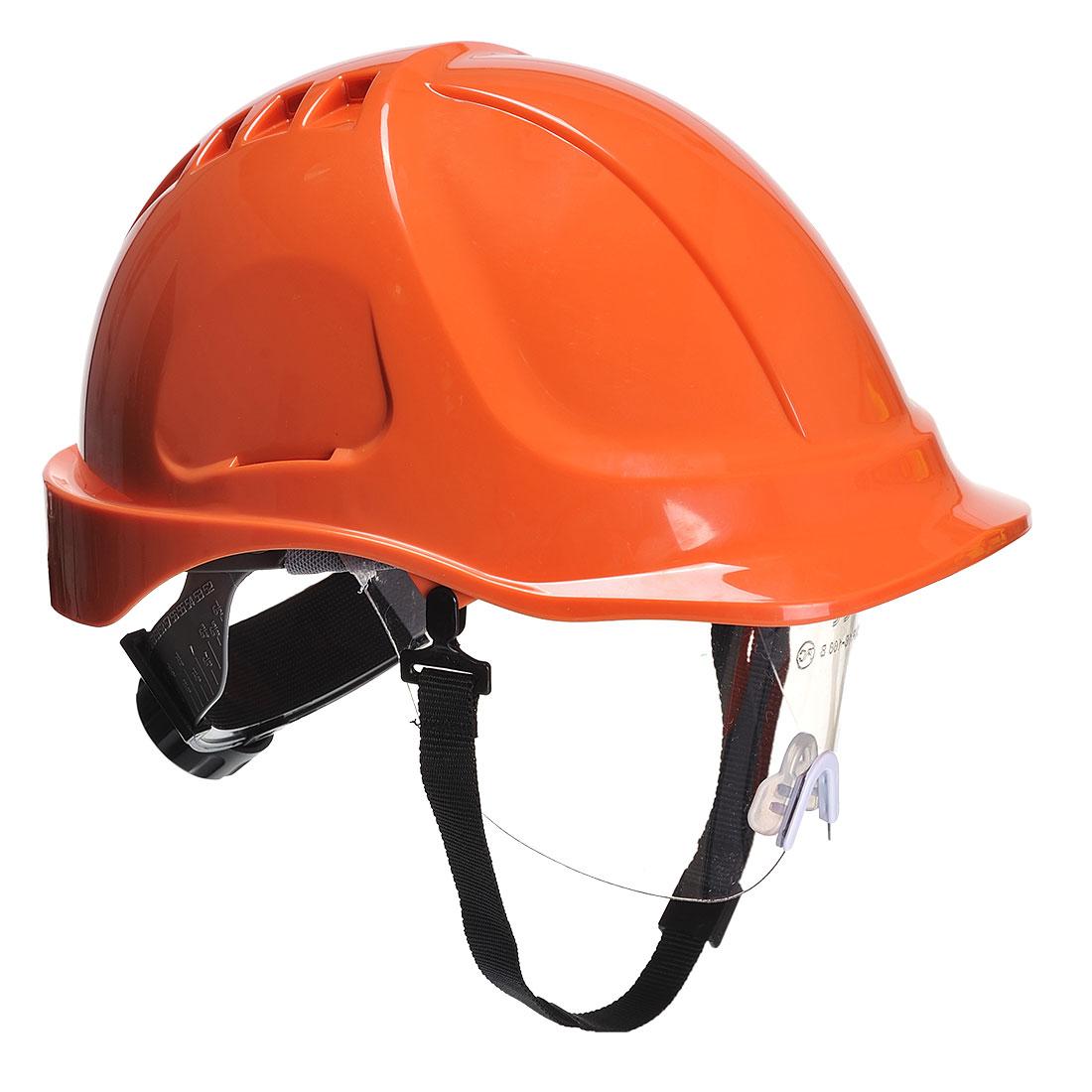 Endurance Plus Visor Helmet - Orange
